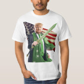 トランプの聖パディ Tシャツ (正面)