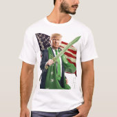 トランプの聖パディ Tシャツ (正面)