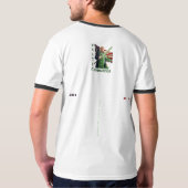 トランプの聖パトリック Tシャツ (裏面)