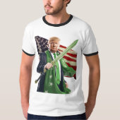 トランプの聖パトリック Tシャツ (正面)