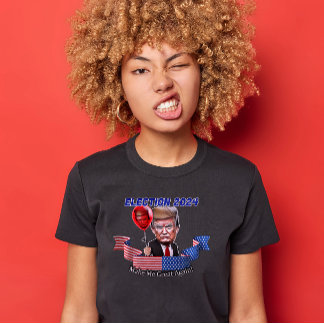 トランプの膨らんだエゴが再素晴らしびTシャツになる Tシャツ