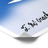 トランプの自由の女神 ポスター (角)