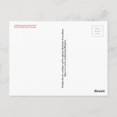 トランプの西ピンクの抵抗の側近 ポストカード (裏面)