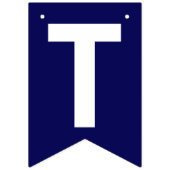 トランプの解雇は弾劾された赤白青 バンティングフラッグ (第2の旗)