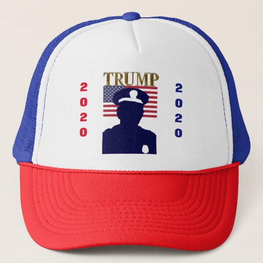 トランプの警察 キャップ (正面)