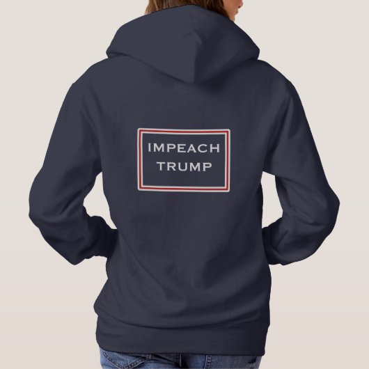 トランプの赤と白弾道 パーカ (裏面)
