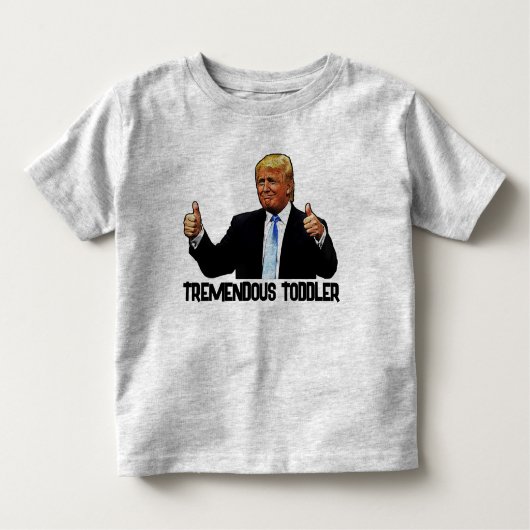 トランプの途方もない幼児Tシャツ トドラーTシャツ (正面)
