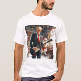 トランプの遊エレキギターSANTA CLAUSワークショップ Tシャツ