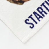 トランプの邪魔をしない フリースブランケット (角)