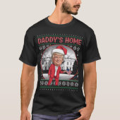 トランプの醜いクリスマスセータークリスマス Tシャツ (正面)