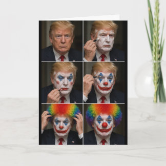 トランプの面白いカード カード