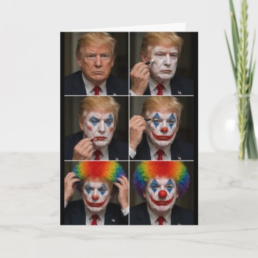 トランプの面白いカード カード (正面)