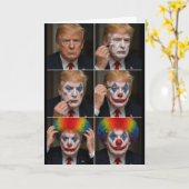 トランプの面白いカード カード (黄色い花)