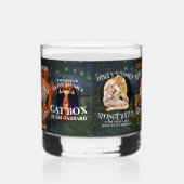 トランプの首の陰嚢が妊娠していることを確認 ウイスキーグラス (右)