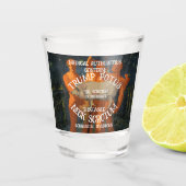 トランプの首の陰嚢が妊娠していることを確認 ショットグラス (正面)