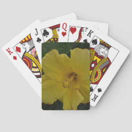 トランプの黄色い花 トランプ