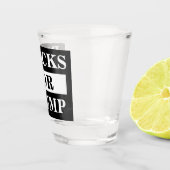 トランプの黒人 ショットグラス (右)