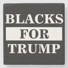 トランプの黒人 ストーンコースター