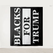 トランプの黒人 タペストリー (正面)