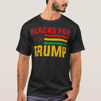 トランプの黒人 Tシャツ