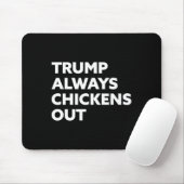 トランプはいつも臆病者 - タコ1 マウスパッド (マウス)