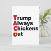 トランプはいつも逃げる、タコでいこう! 招待状 (スタンド正面)