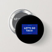 トランプはいつも逃げ出す さあ、タコに行こう 面白いね_2 缶バッジ (正面&裏面)