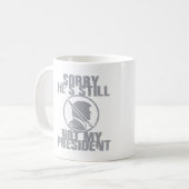 トランプはまだ私の大統領ではない コーヒーマグカップ (正面左)