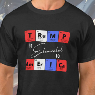 トランプはアメリカの元素 Tシャツ