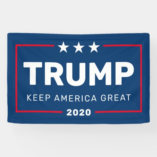 トランプはアメリカの年保を変える素晴らし 横断幕 (横)