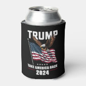 トランプはアメリカを取り戻す2024 缶クーラー (缶正面)