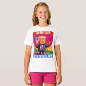 トランプはアメリカを最初にする Tシャツ (正面フル)