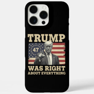 トランプはアメリカ全てについて正しかった iPhone 16 PRO MAXケース
