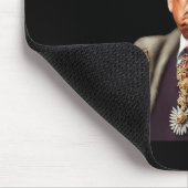 トランプはキング長いキングアメリカ国旗のパット生きている マウスパッド (コーナー)