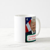 トランプはクリスマスの故郷になる コーヒーマグカップ (正面右)
