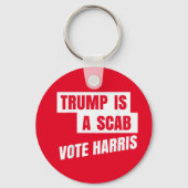 トランプはスカブトランプのスカブだ キーホルダー (正面)