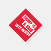 トランプはスカブトランプのスカブだ スタンダードカクテルナプキン (角)