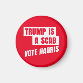 トランプはスカブトランプのスカブだ マグネット