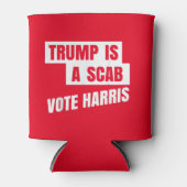 トランプはスカブトランプのスカブだ 缶クーラー (正面)