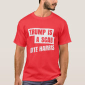 トランプはスカブトランプのスカブだ Tシャツ (正面)