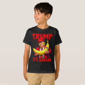 トランプはナナおもしろいミーム Tシャツ (正面フル)