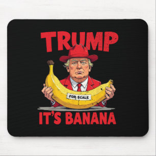 トランプはナナ(スケール用)おもしろいミーム1 マウスパッド