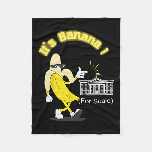 トランプはナナ（スケール用）スターシップおもしろいトランプP フリースブランケット (正面)