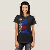 トランプはハリスがバーを上げたバー Tシャツ (正面フル)