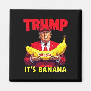 トランプはバナナのスターシップおもしろい マグネット