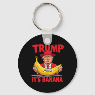 トランプはバナナ(スケール用)おもしろいミーム キーホルダー