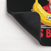 トランプはバナナ(スケール用)おもしろいミーム マウスパッド (コーナー)