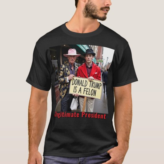 トランプはフェロン・インパチ・トランプ Tシャツ (正面)