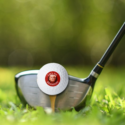 トランプはブランドンゴルフボールを行こう ゴルフボール