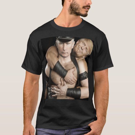 トランプはプーチンSmを愛している Tシャツ (正面)